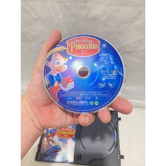 Disney Pinocchio Platinum Edition 70th Anniversary DVD Movie - Picture 10 of 12